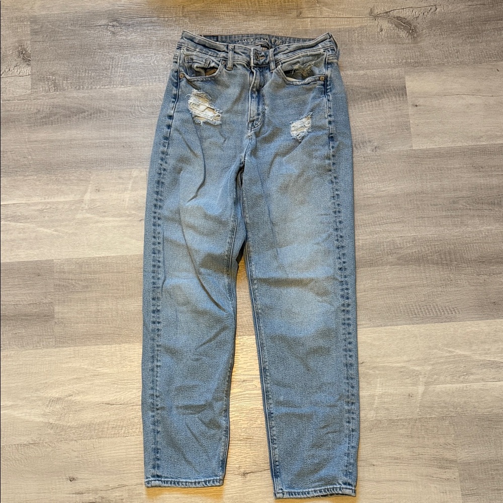 American Eagle Outfitters Light Blue High Rise Jeans